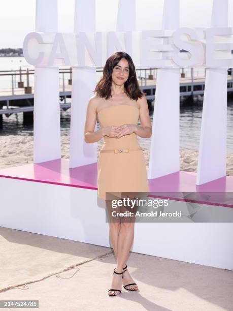 Macarena García attends the Jury Photocall during the 7th Canneseries International Festival on April 08, 2024 in Cannes, France.