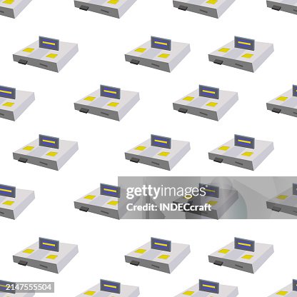 Video game seamless pattern Video game seamless pattern