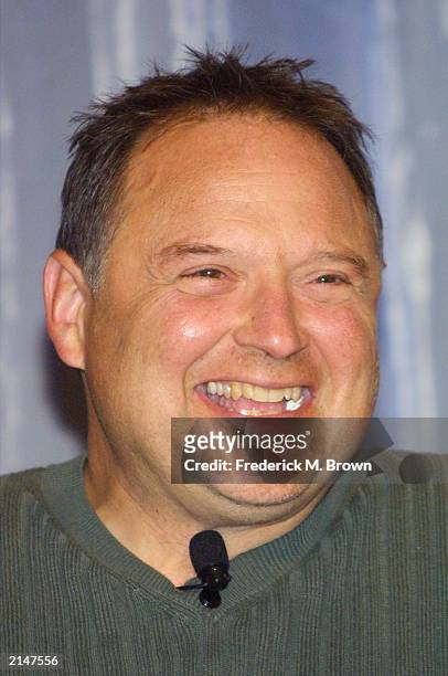Actor Stephen Furst attends the TCA Press Tour at the Hollywood Renaissance Hotel on July 8, 2003 in Hollywood, California.