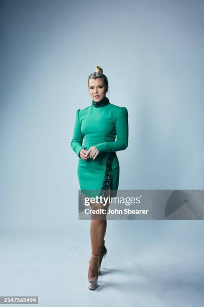 Kimberly Perry poses for the 2024 CMT Music Awards portraits at the Moody Center on April 07, 2024 in Austin, Texas.