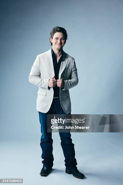 Montana Jordan poses for the 2024 CMT Music Awards portraits at the Moody Center on April 07, 2024 in Austin, Texas.