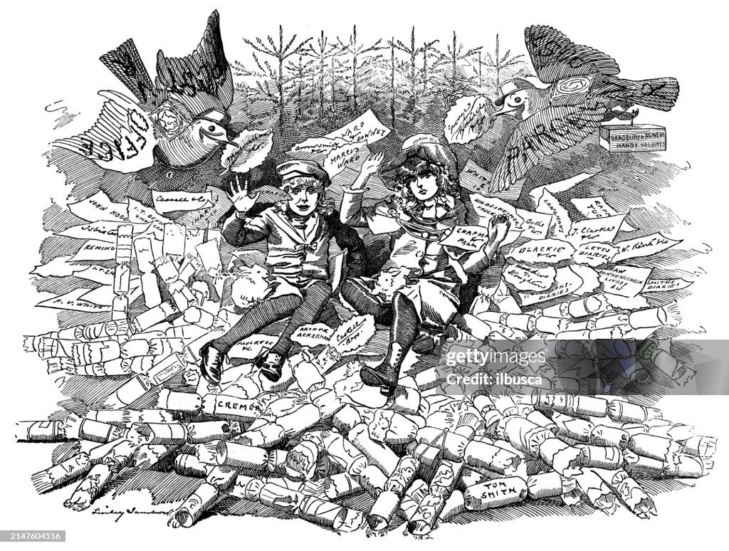 British satire caricature comic cartoon illustration