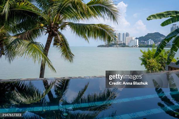 batu ferringhi beach, penang state, malaysia - penang island stock pictures, royalty-free photos & images