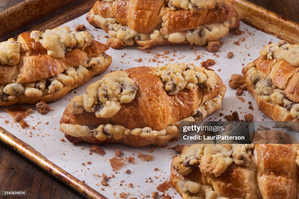 The Viral Cookie Croissant Sandwich