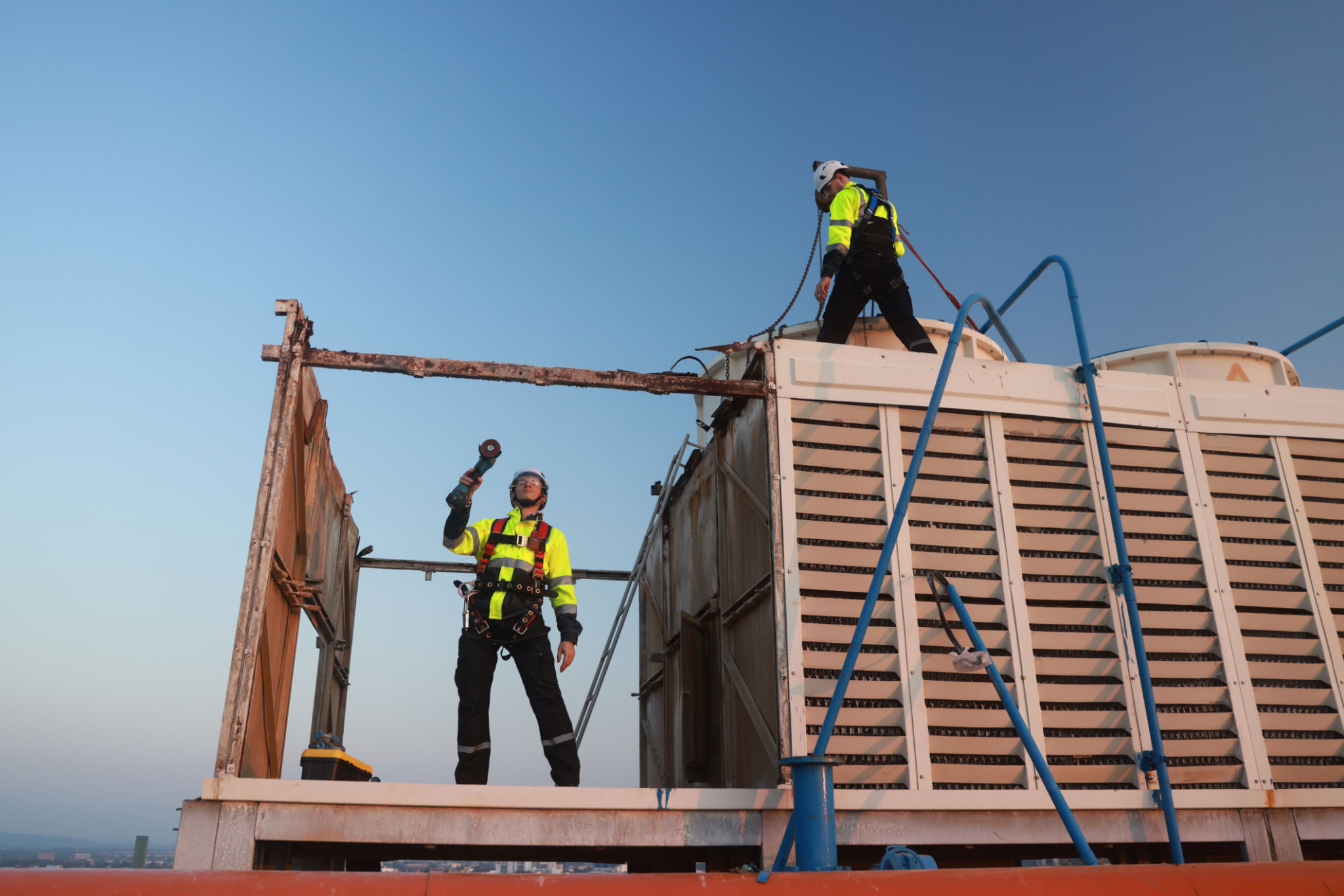 scaffolding team