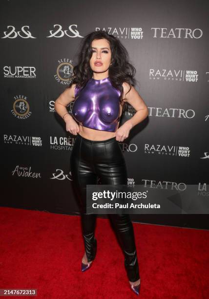 Sparxx attends the Teatro Spring Fling on April 06, 2024 in Los Angeles, California.