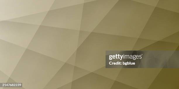 abstract geometric background - polygonal mosaic with brown gradient - light brown background stock illustrations