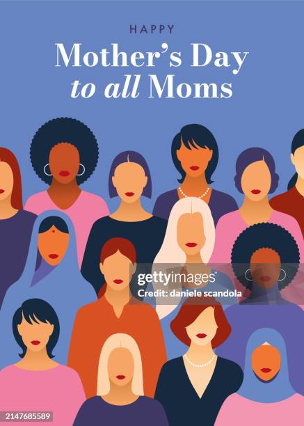 mother's day template for advertising, banners, leaflets and flyers. - mothers day illustration stock illustrations