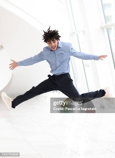 Ethan Isidore during the 7th Canneseries International Festival on April 09, 2024 in Cannes, France.