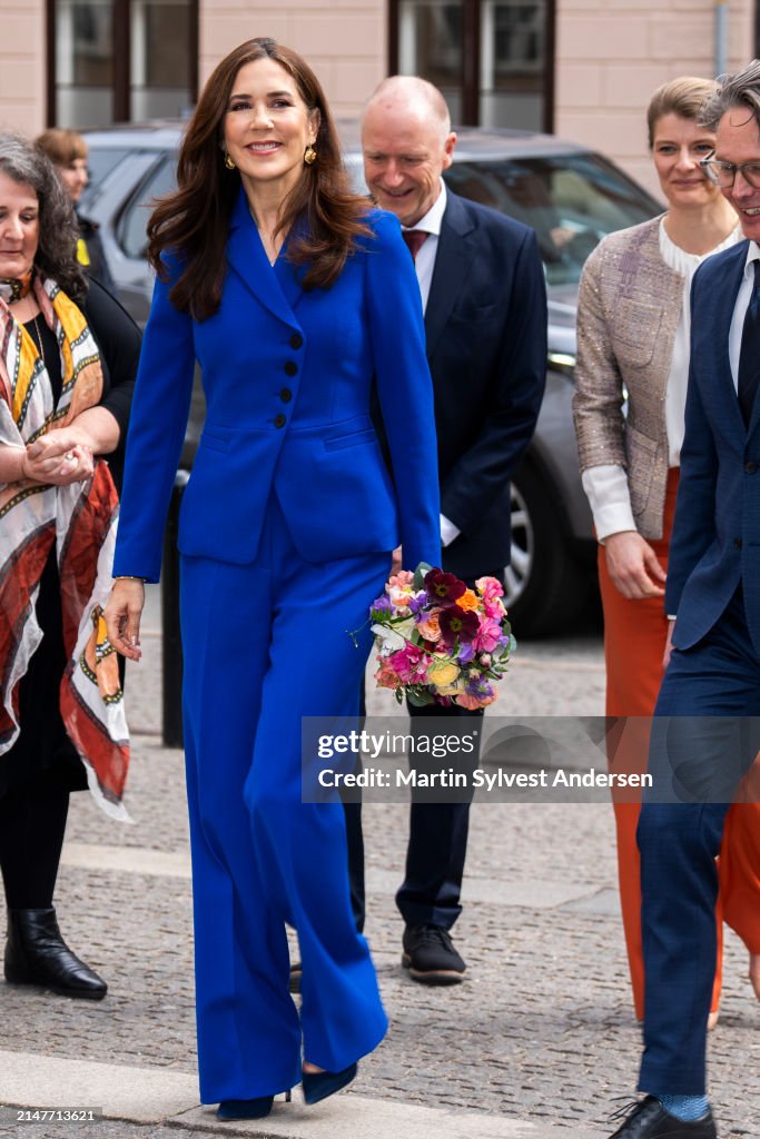 Queen Mary Of Denmark Participates In Specialists' 20th Anniversary In Copenhagen