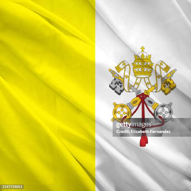 vatican city flag - crown pattern stock pictures, royalty-free photos & images