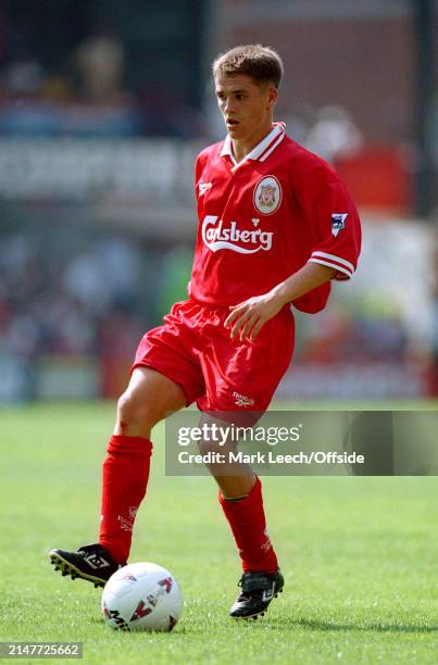 August 1997, London - FA Premiership - Wimbledon v Liverpool - Michael Owen of Liverpool.