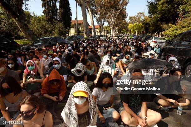 Over 200 Pomona College students and students from the other Claremont Colleges, shut down a section of College Avenue to stage a sit-in in front of...