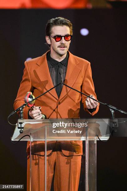 Dan Stevens at the CinemaCon Big Screen Achievement Awards held during CinemaCon at The Colosseum on April 11, 2024 in Las Vegas, Nevada.