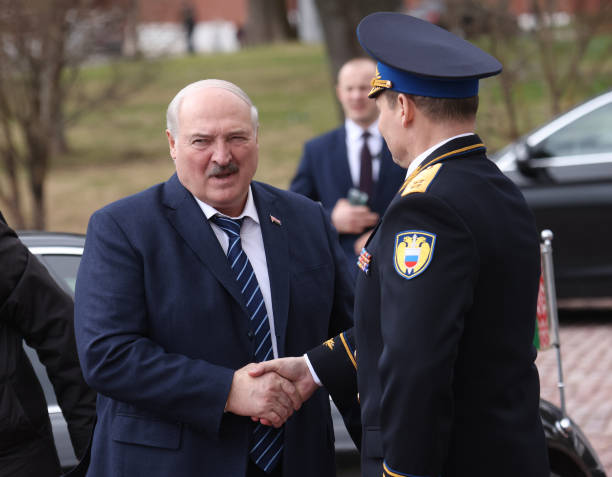 RUS: Belarusian President Alexander Lukashenko Visits The Kremlin