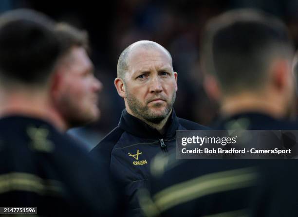 Gloucester's Director of Rugby George Skivington during the EPCR Challenge Cup Quarter Final match between Gloucester Rugby and Ospreys at Kingsholm...