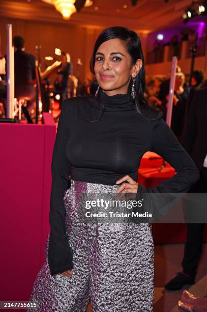 Collien Ulmen-Fernandes during the Bundespresseball at Hotel Adlon Kempinski on April 12, 2024 in Berlin, Germany.