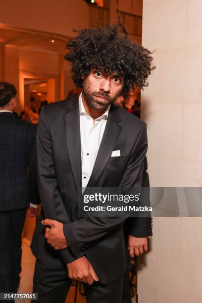 Noah Becker attends the Bundespresseball on April 12, 2024 in Berlin, Germany.