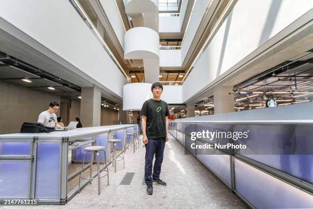 Ha Jung Woo, the Director of NHN AI Lab, is posing for a picture in the Green Factory meeting room at NHN HQ in Sungnam, South Korea, on June 29...