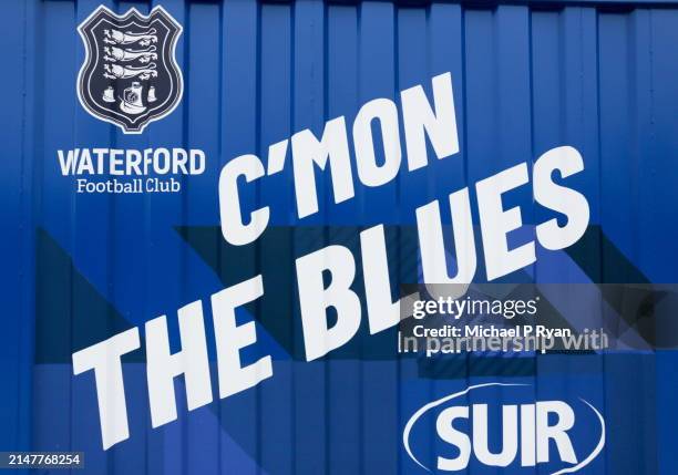 Waterford , Ireland - 12 April 2024; A general view before the SSE Airtricity Men's Premier Division match between Waterford and Galway United at...