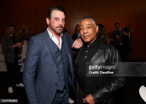 Skeet Ulrich and Giancarlo Esposito at Deadline Contenders Television 2024 held at the Directors Guild of America on April 13, 2024 in Los Angeles,...