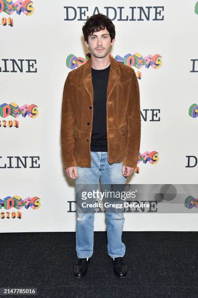 Logan Lerman at Deadline Contenders Television 2024 held at the Directors Guild of America on April 13, 2024 in Los Angeles, Calfornia.