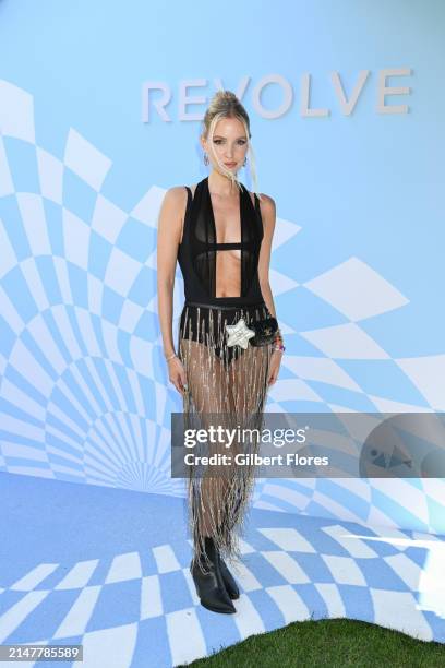 Leonie Hanne at Revolve Festival: The Seventh Annual Fashion, Music and Lifestyle Event held during the Coachella Music and Arts Festival on April...