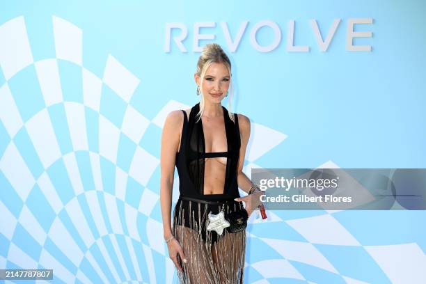 Leonie Hanne at Revolve Festival: The Seventh Annual Fashion, Music and Lifestyle Event held on April 13, 2024 in Palm Springs, California.