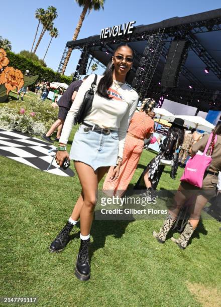 Natalia Bryant at Revolve Festival: The Seventh Annual Fashion, Music and Lifestyle Event held on April 13, 2024 in Palm Springs, California.