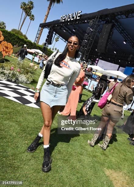 Natalia Bryant at Revolve Festival: The Seventh Annual Fashion, Music and Lifestyle Event held on April 13, 2024 in Palm Springs, California.