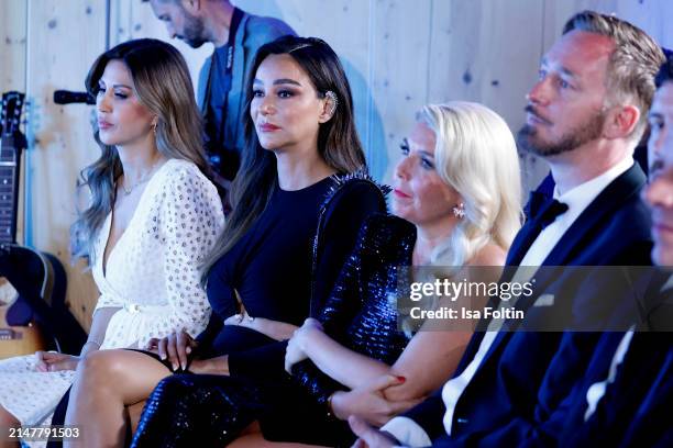 Verona Pooth and Astrid Bleeker at the award ceremony during the 2024 Spa Awards at Das Achental on April 13, 2024 in Grassau, Germany.