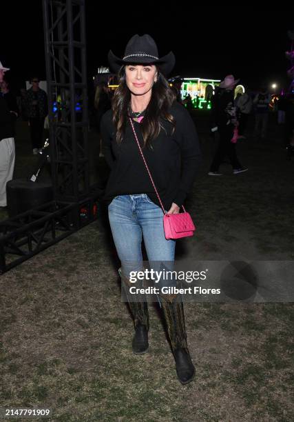 Kyle Richards at Neon Carnival held during the Coachella Music and Arts Festival on April 14, 2024 in Thermal, California.