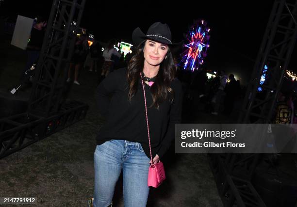 Kyle Richards at Neon Carnival held during the Coachella Music and Arts Festival on April 14, 2024 in Thermal, California.