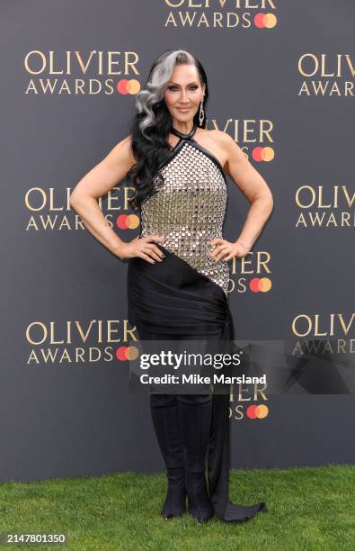 Michelle Visage attends The Olivier Awards 2024 at The Royal Albert Hall on April 14, 2024 in London, England.