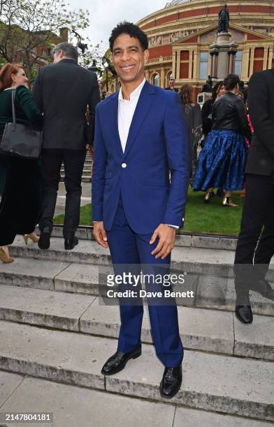 Carlos Acosta attends The Olivier Awards 2024 at Royal Albert Hall on April 14, 2024 in London, England.