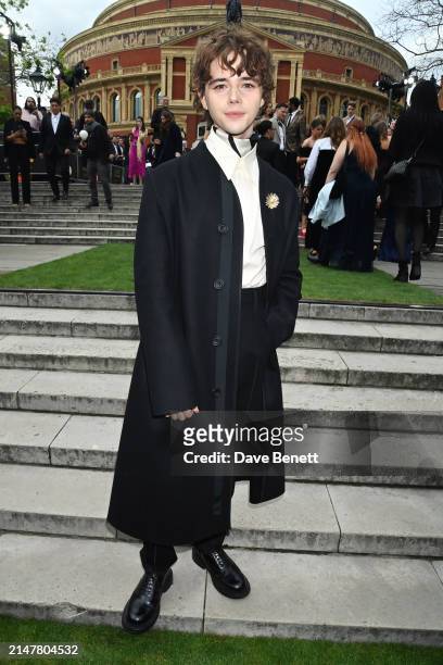 Jack Wolfe attends The Olivier Awards 2024 at Royal Albert Hall on April 14, 2024 in London, England.