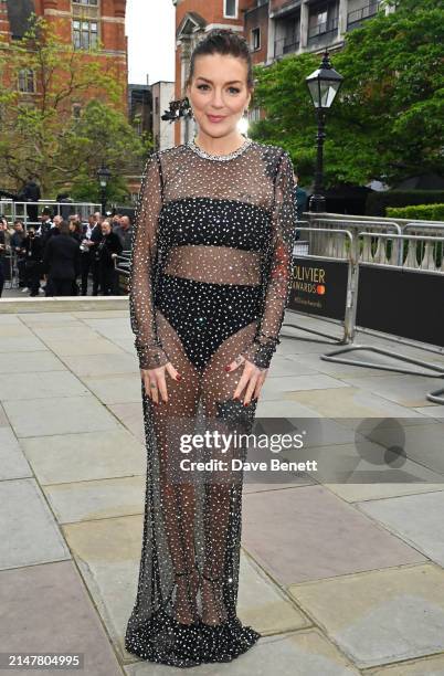 Sheridan Smith attends The Olivier Awards 2024 at Royal Albert Hall on April 14, 2024 in London, England.