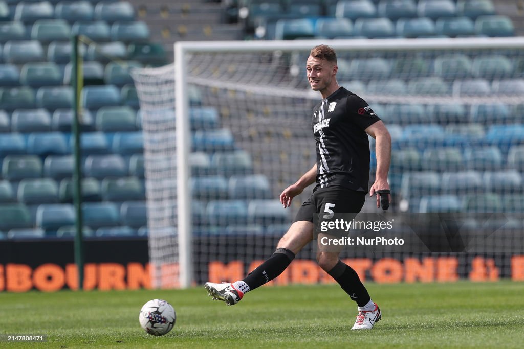 George Ray Barrow George Ray of Barrow is playing in the Sky Bet League 2 match between ...