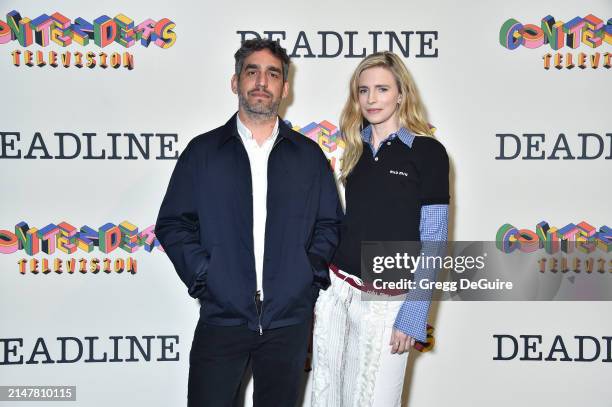 Zal Batmanglij and Brit Marling at Deadline Contenders Television 2024 held at the Directors Guild of America on April 14, 2024 in Los Angeles,...
