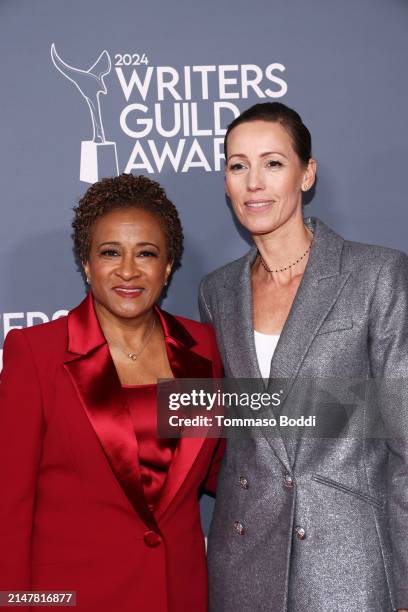 Wanda Sykes and Alex Sykes at the 2024 Writers Guild Awards held at the Hollywood Palladium on April 14, 2024 in Los Angeles, California.