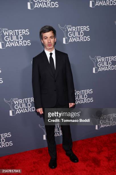 Nathan Fielder at the 2024 Writers Guild Awards held at the Hollywood Palladium on April 14, 2024 in Los Angeles, California.