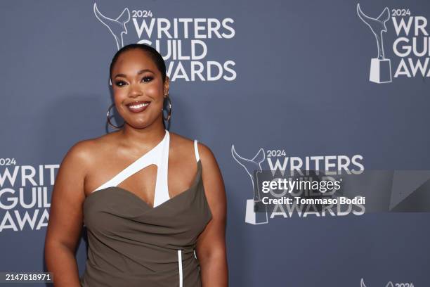 Ava Coleman at the 2024 Writers Guild Awards held at the Hollywood Palladium on April 14, 2024 in Los Angeles, California.