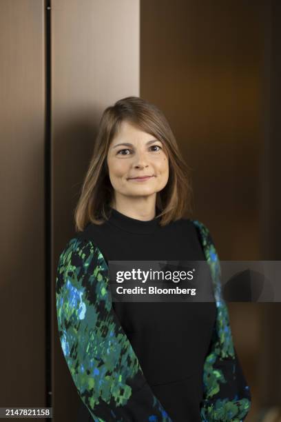 Janine Hirt, chief executive officer of Innovate Finance Ltd., following a Bloomberg Television interview in London, UK, on Monday, April 15, 2024....