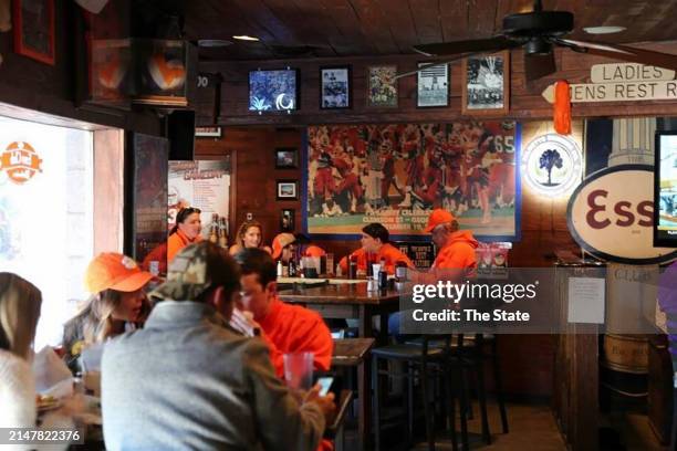 Inside Clemson, South Carolina's historic Esso Club.