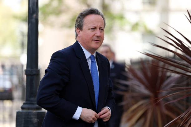 GBR: David Cameron Meets Swedish Foreign Minister Tobias Billström In London