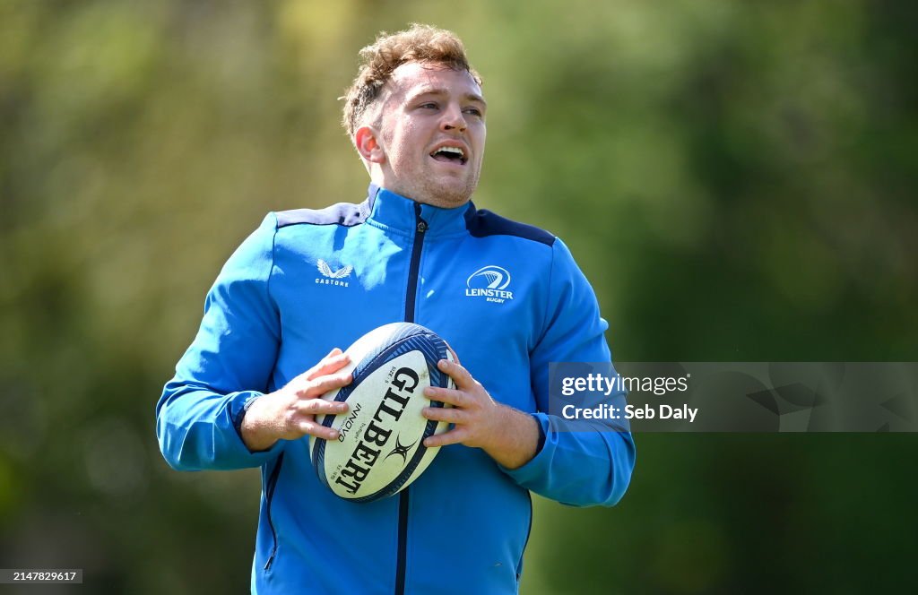 Liam Butler Rugby Dublin , Ireland - 15 April 2024; Liam Turner during a Leinster Rugby ...
