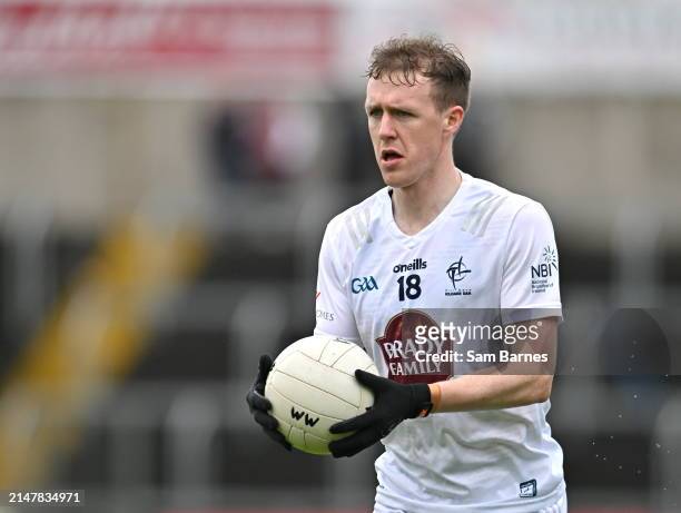 Laois , Ireland - 14 April 2024; Brian Byrne of Kildare during the Leinster GAA Football Senior Championship quarter-final match between Kildare and...