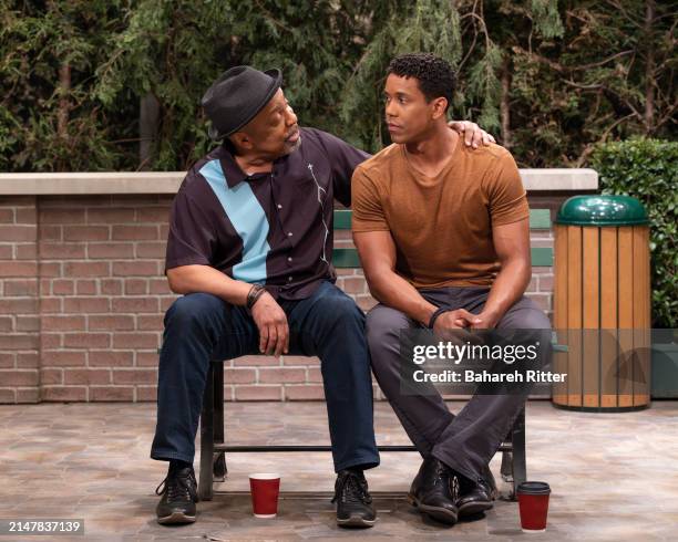 Episode "15445" - "General Hospital" airs Monday - Friday, on ABC . ROBERT GOSSETT, TAJH BELLOW