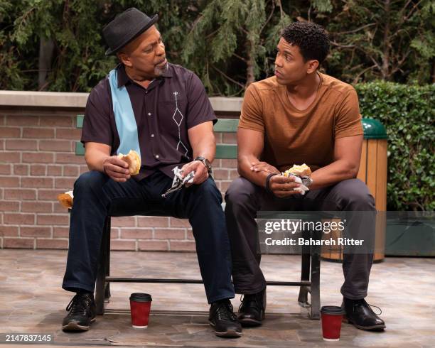 Episode "15445" - "General Hospital" airs Monday - Friday, on ABC . ROBERT GOSSETT, TAJH BELLOW