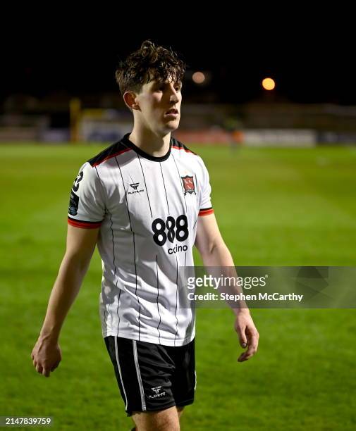 Dublin , Ireland - 15 April 2024; Dara Keane of Dundalk after the SSE Airtricity Men's Premier Division match between Bohemians and Dundalk at...